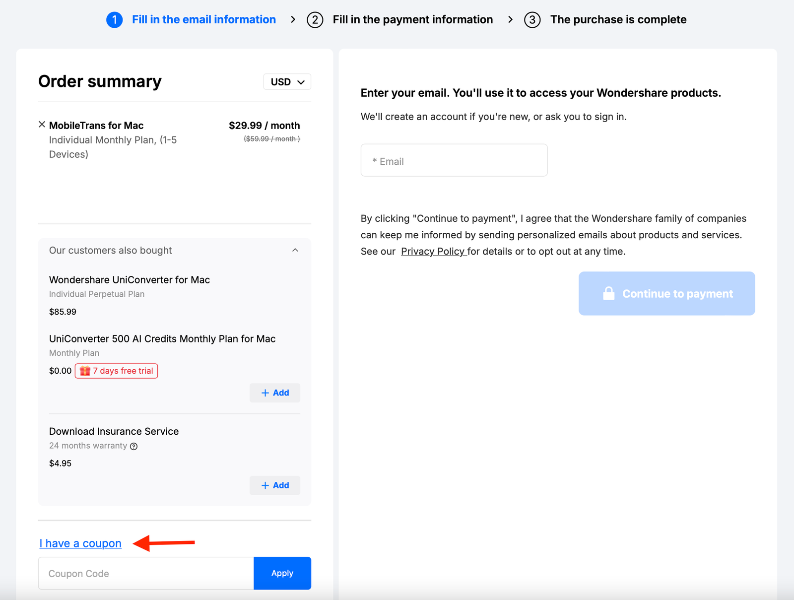 mobiletrans pricing