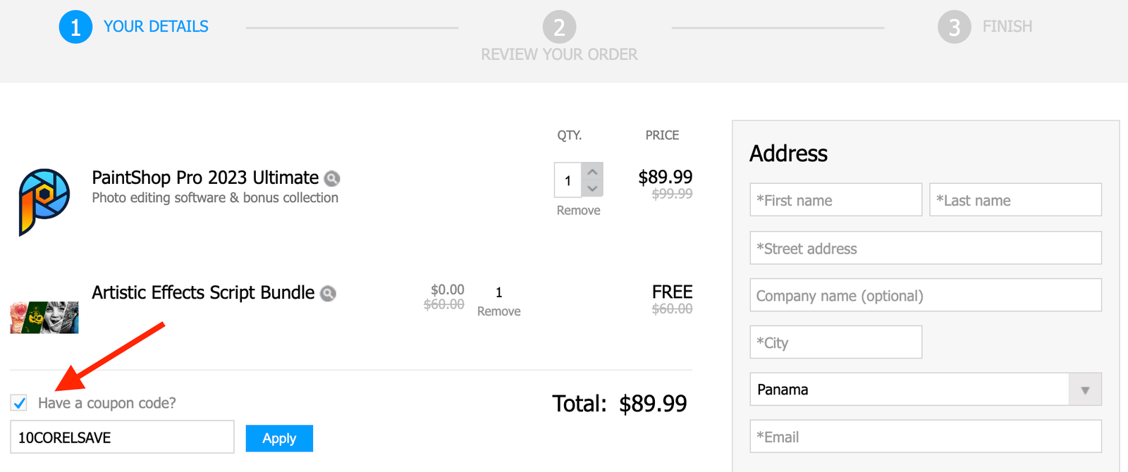 paintshop pro pricing